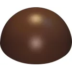 moule chocolat demi-sphère