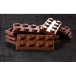 Plaque chocolat bonbons "légo"