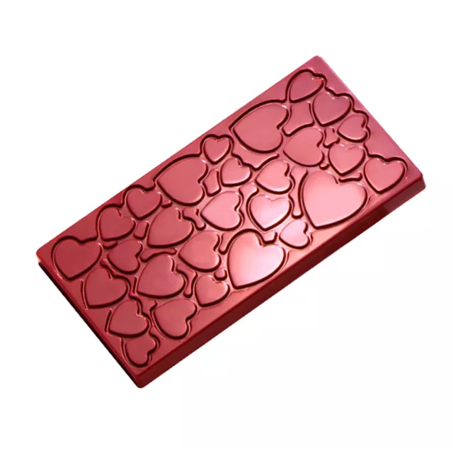 Moule tablette de chocolat avec motif  coeur
