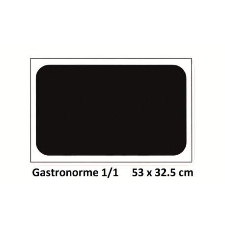 Bac inox 1/1 53 x 32.5 cm