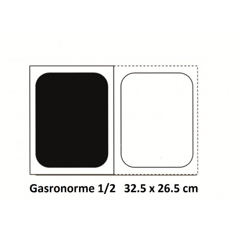Bac inox 1/2 32.5  x 26.5 cm