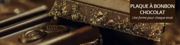 Plaque à bonbon chocolat